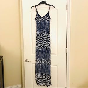 Beautiful Textured Lace Thin Strap Maxi Dress